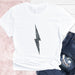 Leopard Print Lightning Bolt T Shirt