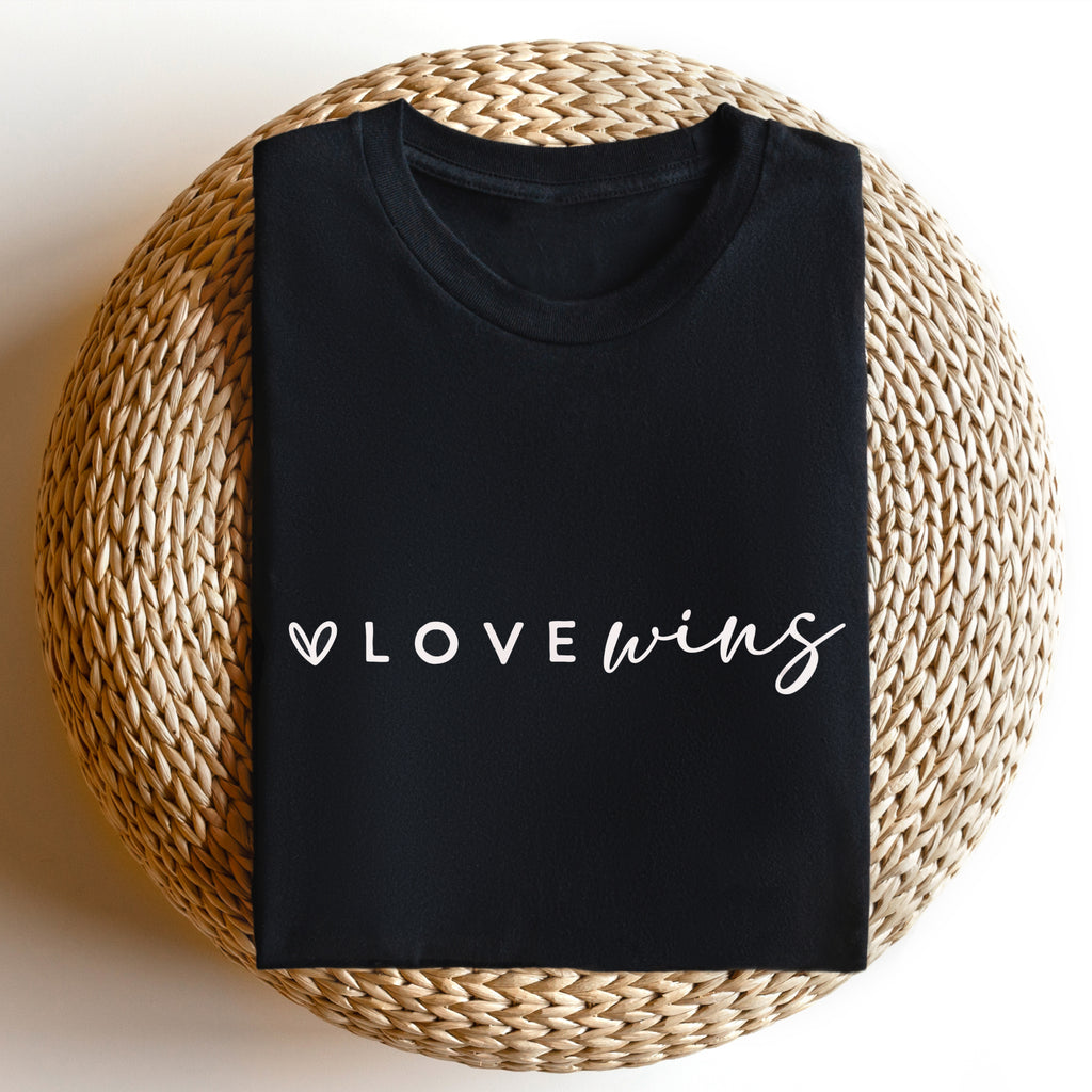 Love Wins Ladies T Shirt
