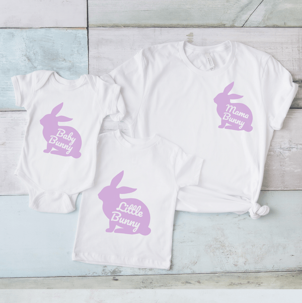 Family Matching Bunny T Shirts, - Betty Bramble