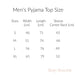 Men's Personalised Christmas Pyjamas with Grey Top