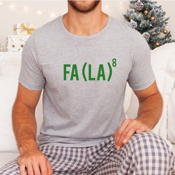 Men's Fa La 8 Christmas T-Shirt