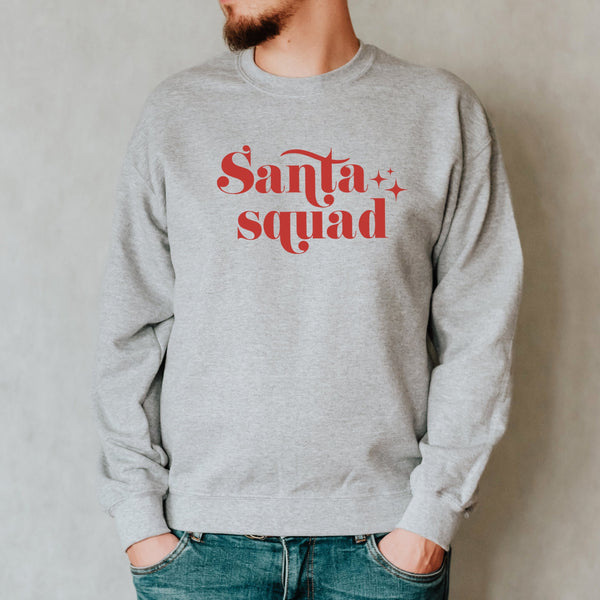 Men's Santa Squad Christmas Sweatshirt