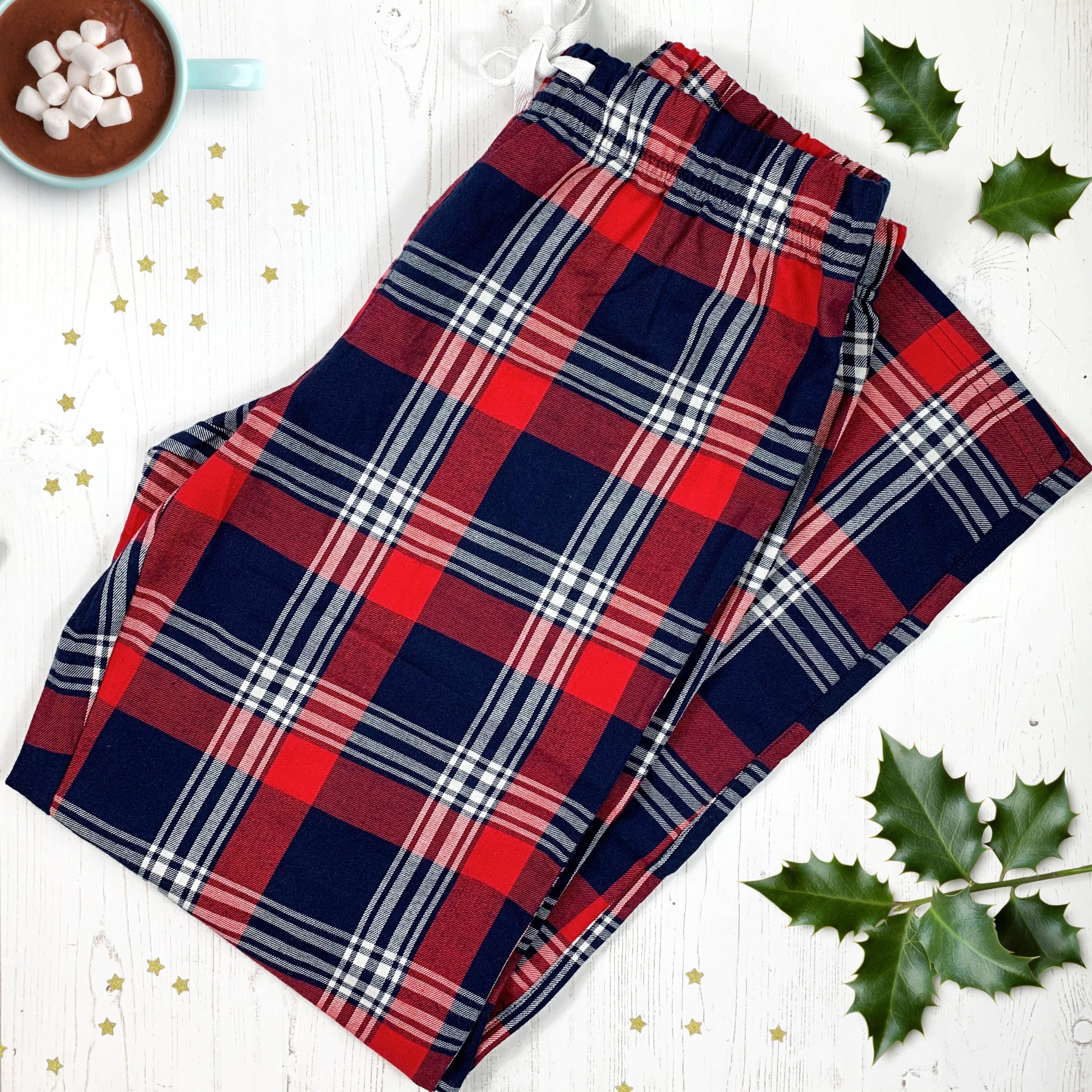 Men's Tartan Pyjama Bottoms