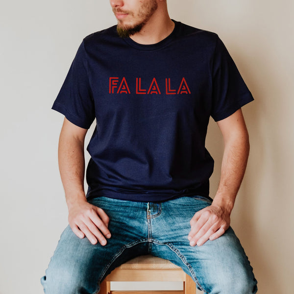 Men's Fa La La Christmas T Shirt