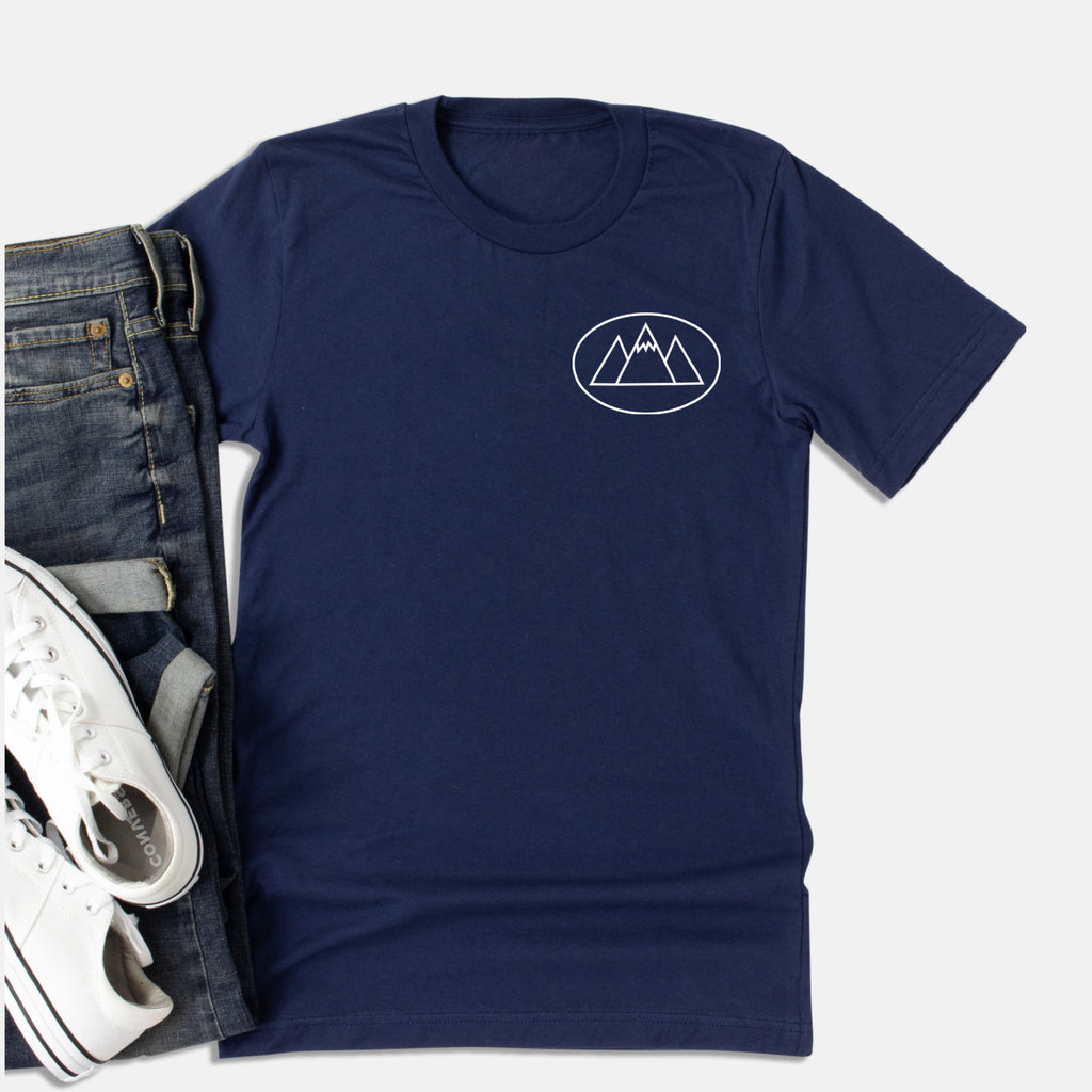 Minimalist Mountain Range T Shirt