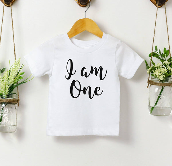 I am One Birthday T Shirt