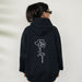 Wild Flower Ladies Hooded Sweatshirt