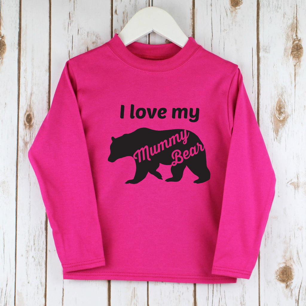 I love Mummy Bear T Shirt - Betty Bramble