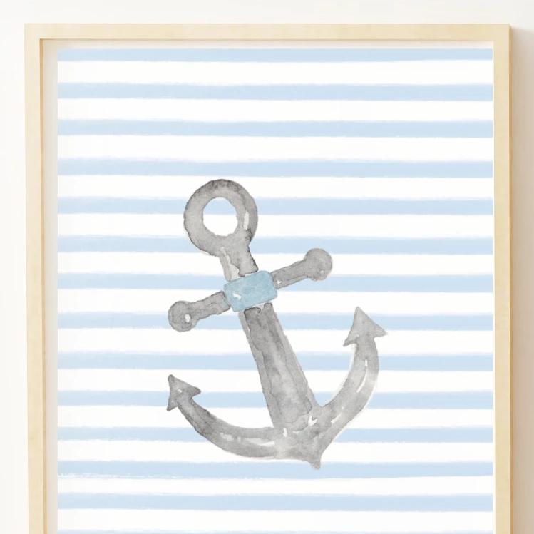 Sailing Boat Nautical Nursery Art Prints,Art Print - Betty Bramble