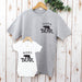Papa Bear and Baby Bear T Shirt Set