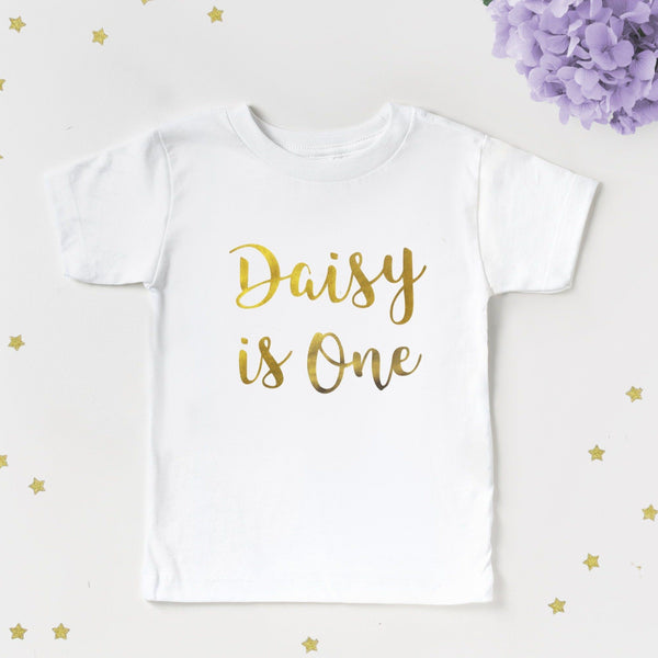 Personalised I am One T Shirt