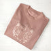 Ladies Leopard Face Sweatshirt