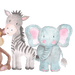 Safari Animals Nursery Print,Art Print - Betty Bramble