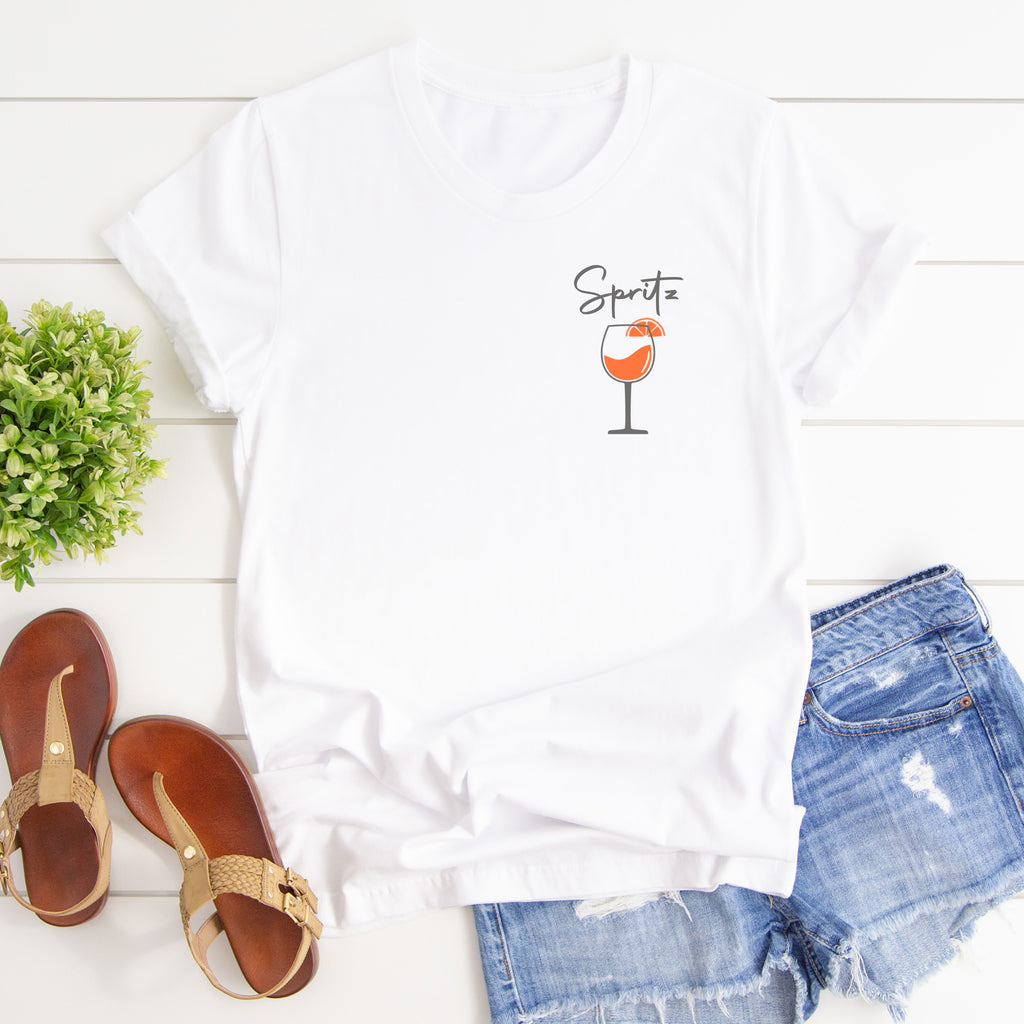 Aperol Spritz Ladies Cocktail T Shirt
