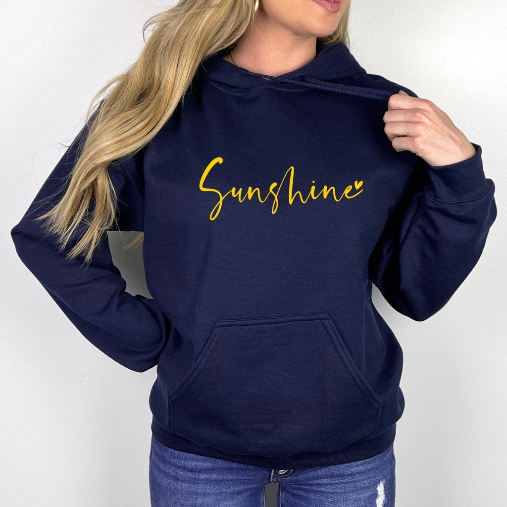 Sunshine Navy Blue Hoodie