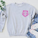 Ladies Pink Tiger Sweatshirt