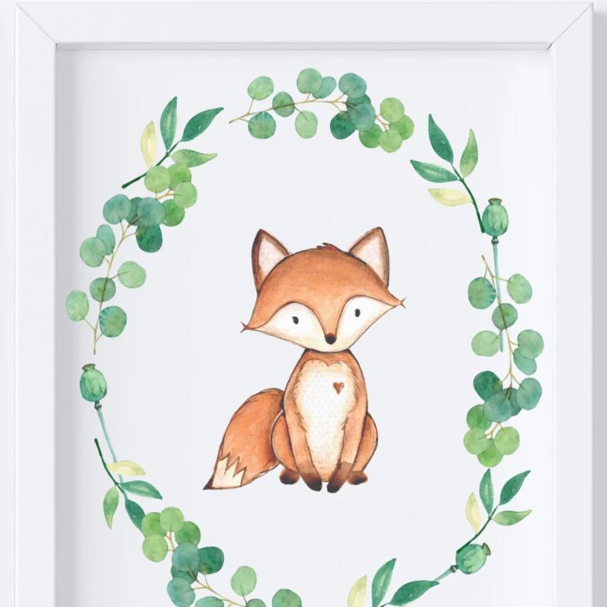 Forest Animals Children's Art Print Set,Art Print - Betty Bramble