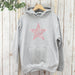 Zebra Star Hooded Sweatshirt in Rose Gold,Ladies Sweatshirt - Betty Bramble